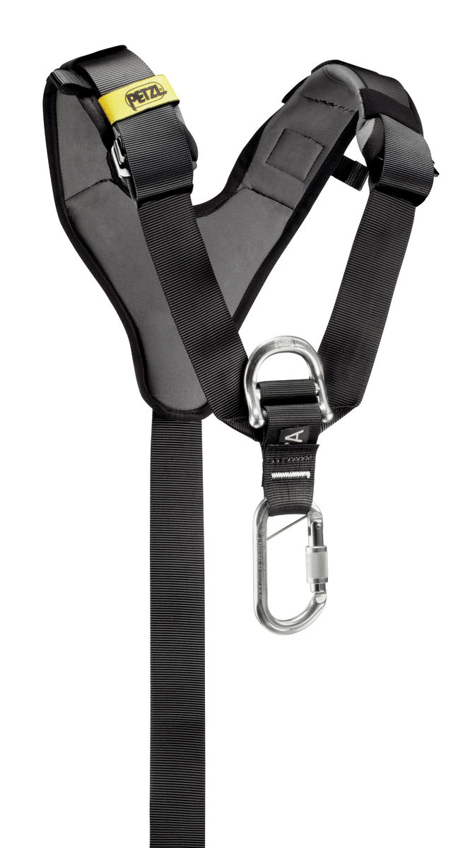 TOP BLACK chest harness, one size | High Performance